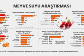 Türkiye'nin meyve suyu tercihleri